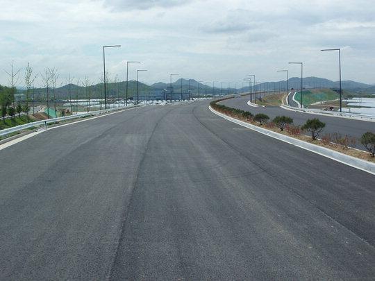  오는 9월 초 개통을 앞둔 세종-오송간 BRT 도로. 현재 이 도로는 막바지 공사가 진행되고 있다.  사진=행정도시건설청 제공