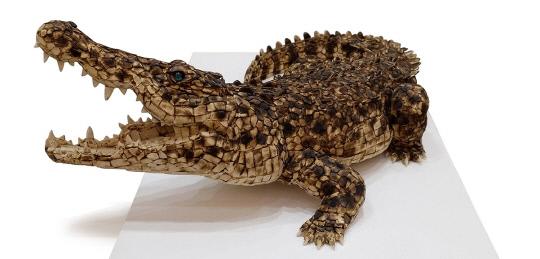 갤러리C 야외조각전 백운호 crocodile2
