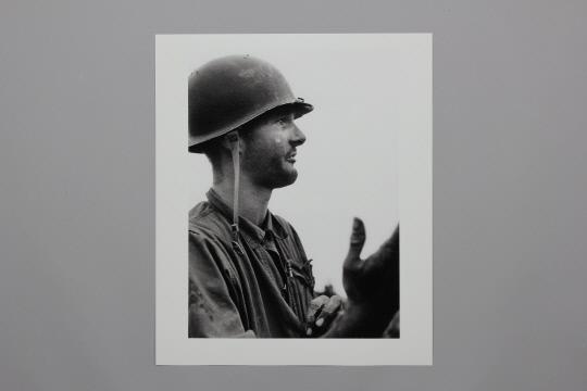 부산 유엔평화기념관에 전시되는 데이비드 더글러스 던컨의 한국 전쟁 사진 중 하나. 사진=부산 유엔평화기념관 제공
