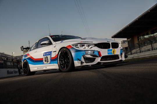 사진은 BMW M4 GT4 의 모습. 사진=한국타이어 제공. 
