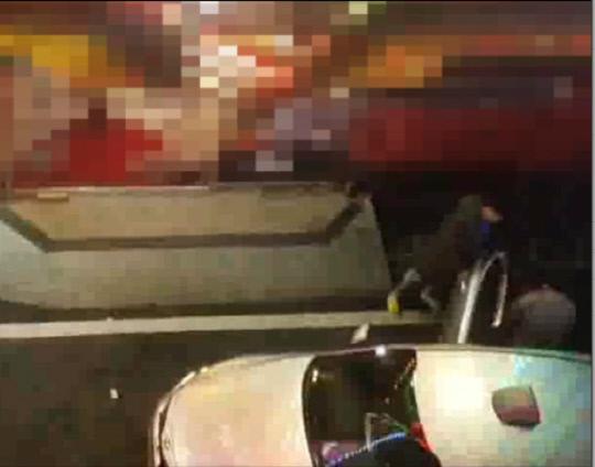 이들은 술에 취해 택시를 타고 귀가하는 남성을 대상으로 호객행위를 벌였다. 사진=대전중부경찰서 제공
