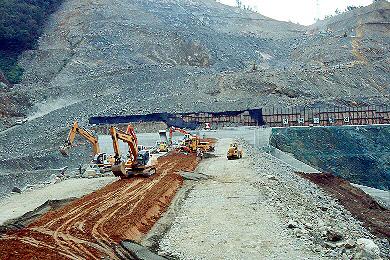 1996년 4월 2일 보령댐 수도건설. 사진=K-water 제공
