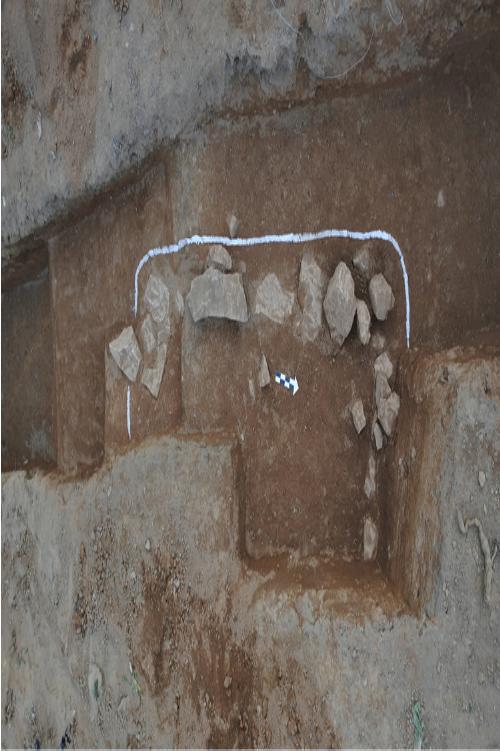 제천시 교동 산13번지 일원에 삼국-조선시대에 해당하는 돌덧널무덤인 석관묘가 대량 발굴됐다. 사진=제천시 제공.

