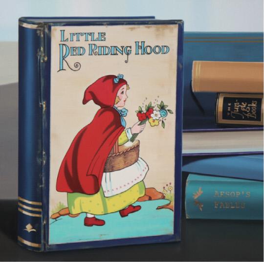 서유라 `Vintage books-Little Red Riding Hood`
