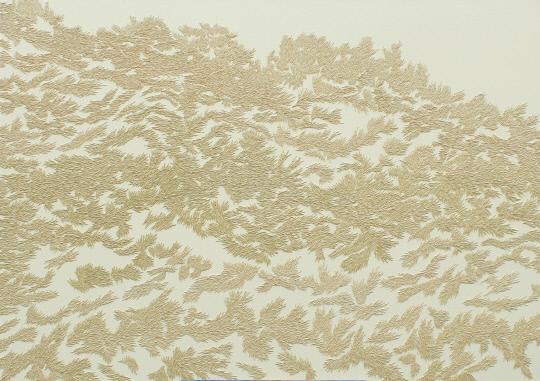 Mountain(Ivory)- 162.2x112.1cm -Oil on canvas -2017
