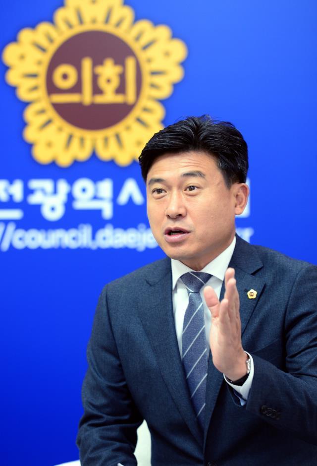 김종천 대전시의장. 빈운용 기자