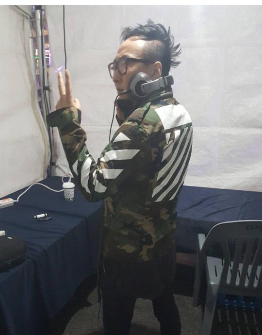 DJ G-Park`으로 활동중인 개그맨 박명수. 사진=박명수 인스타그램 
