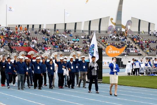 대전시 동호인들이 지난 해 전국생활체육대축전에 참가한 자료 사진. 사진=대전시체육회 제공
