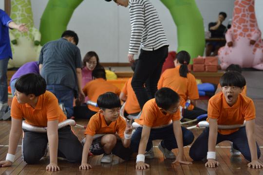 대왕초등학교 운동회 실시 모습 사진=대왕초 제공
