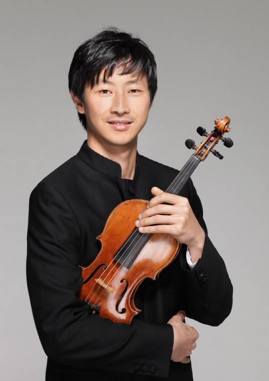 바이올린 김필균. 사진=대전시립교향악단 제공

