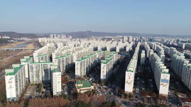 대전 서구의 한 아파트 단지. 사진=윤종운 기자