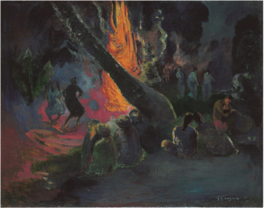 폴 고갱 우파우파(불의 춤) Upa Upa (The Fire Dance), 1891
