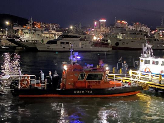 보령해양경찰서 해양경찰구조대는 지난 23일부터 26일까지 야간 불시 상황훈련을 실시했다. 사진=보령해경 제공
