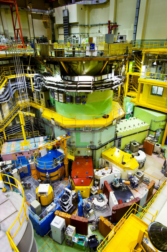 연구용 원자로 하나로(HANARO). 사진=한국원자력연구원 제공
