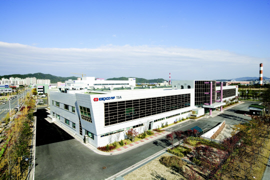 한국원자력연료 TSA플랜트 전경. 사진=한국원자력연료 제공
