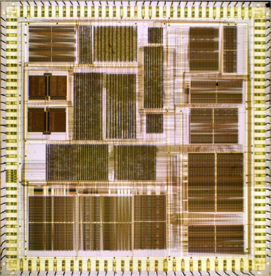 KAIST가 1995년 우리나라 최초로 개발에 성공한 컴퓨터 핵심 부품인 386 마이크로프로세서. 사진=KAIST 제공
