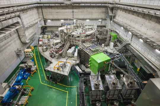 초전도 핵융합 연구장치 KSTAR. 사진=한국핵융합에너지연구원 제공
