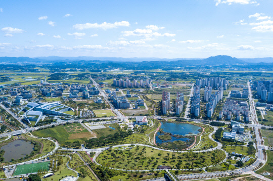 내포신도시 전경사진=홍성군 제공