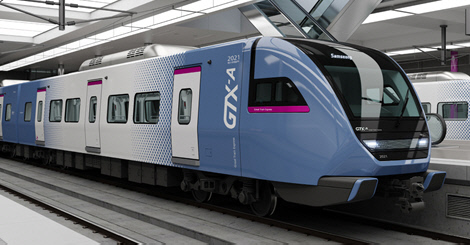 2024년 상반기부터 수도권에서 운행 예정인 GTX 차량. 자료=국토부