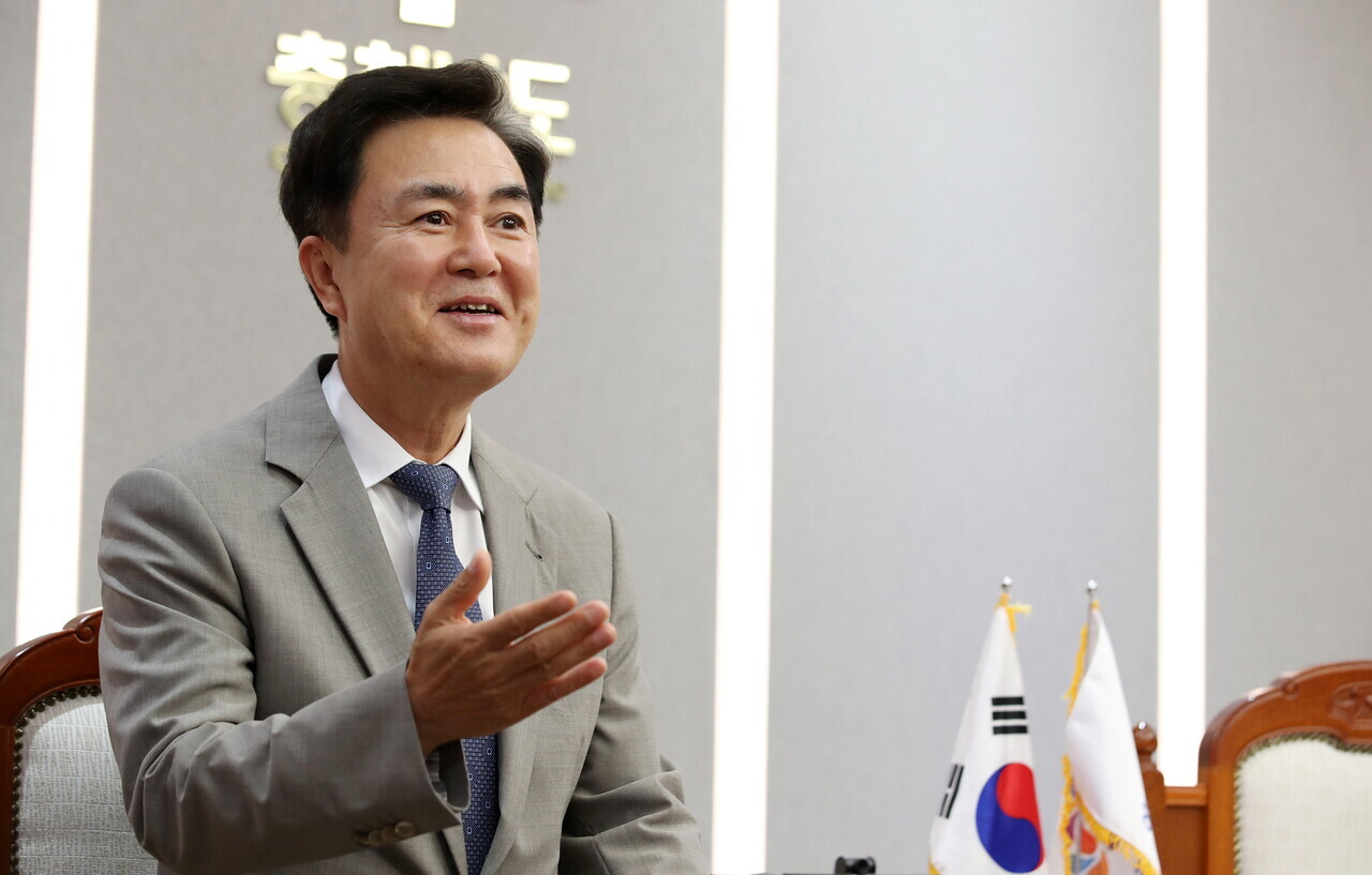 김태흠 충남도지사는 민선8기 남은 2년 동안 목표한 것들이 실질적인 결실을 맺을 수 있도록 지역발전 기반을 마련하겠다고 약속했다. 사진=충남도 제공