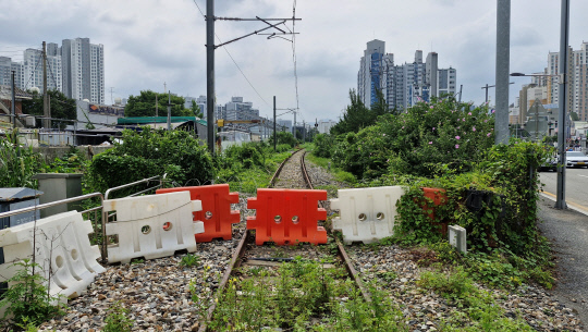 대전 동구-대덕구 -중구를 연결하는 대전선은 현재 공사 때문에 운행이 중단된 상태다.