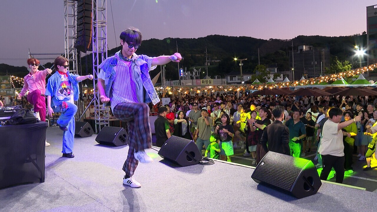 사진=예산재래시장에서 열린 제2회 예산 맥주페스티벌 전경