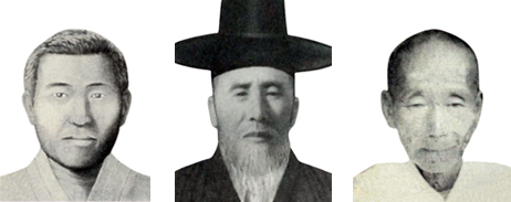 홍세표 (징역 1년)(왼쪽부터), 김세환 (태 90대) , 임창순 (태 90대). 사진=국가보훈부