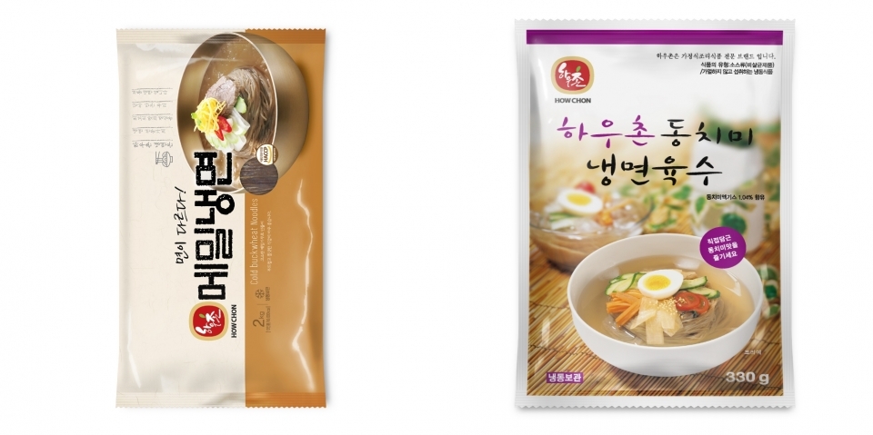 교동식품 메밀냉면 하누촌동치미 냉면육수. 사진=교동식품 제공