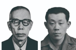 이의복(장남) (왼쪽),  이의명(차남) 독립운동가