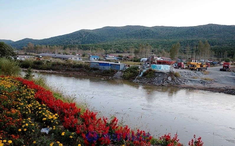 왕청현 서대파 북로군정서 본부 터. 현재 길림성 왕청현 십리평향 장영촌 마을이다. 사진=독립기념관
