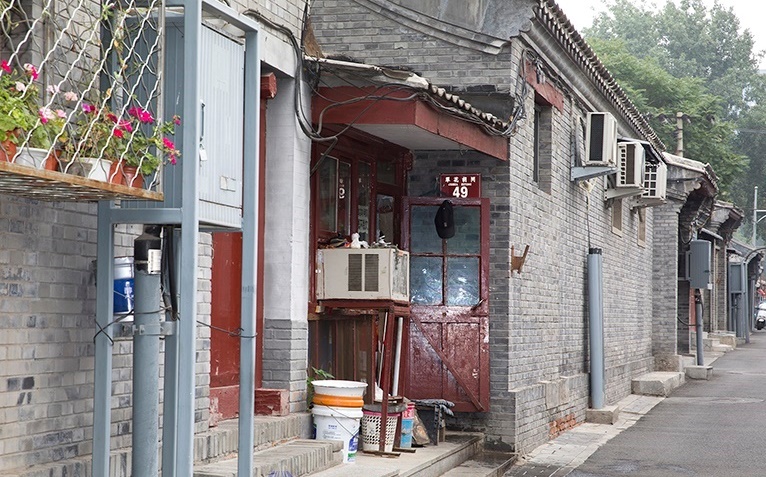 단재 신채호가 군사활동을 위해 제2보합단을 조직한 베이징 동성구역의 취화호동 일대.