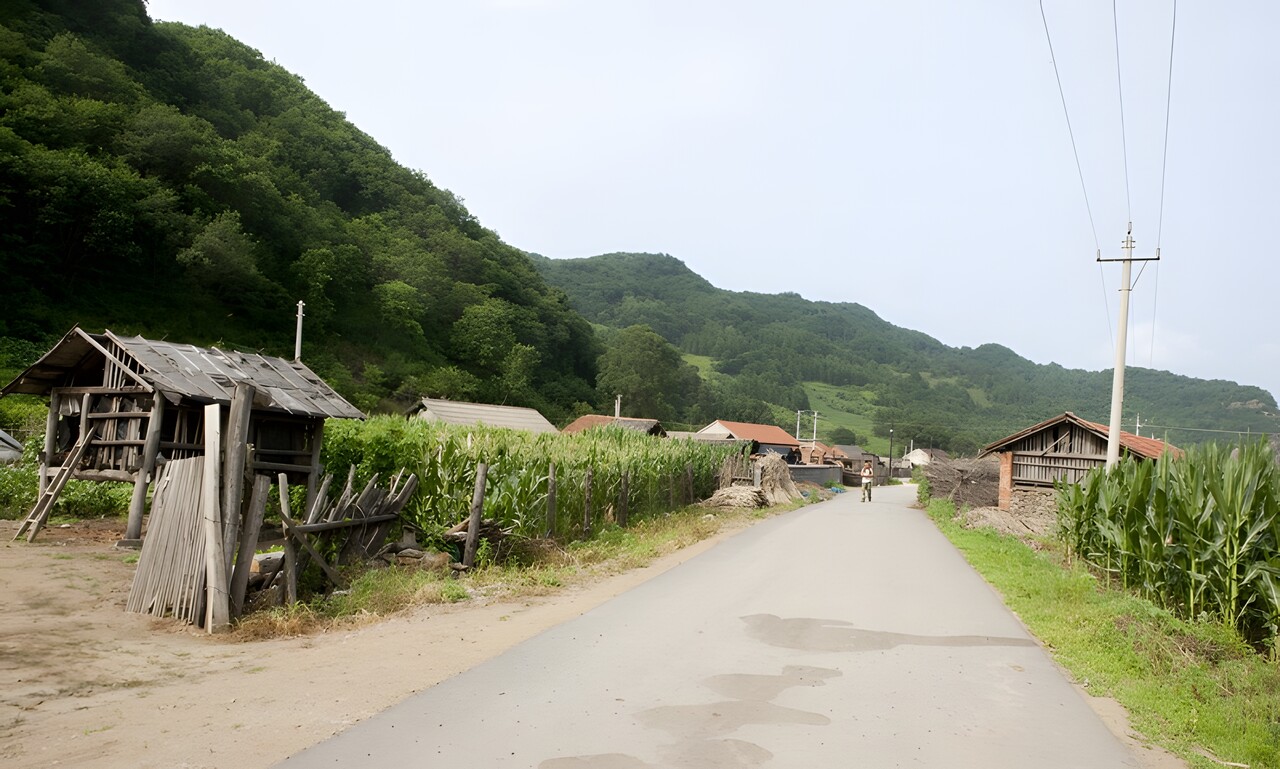 대한통의부가 주둔했던 중국 요녕성 신빈현 왕청문 이도구 마을. 사진=독립기념관