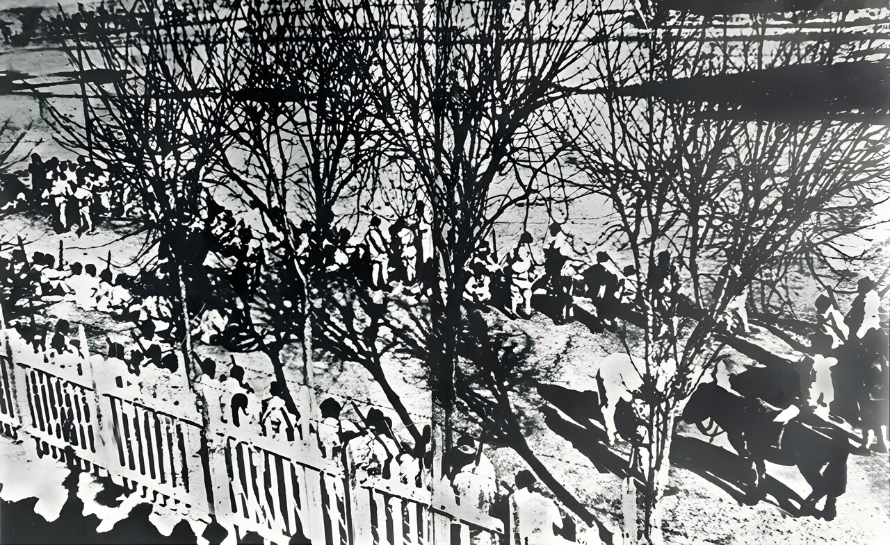 대한통의부 군대가 훈련하는 모습. 사진=독립기념관