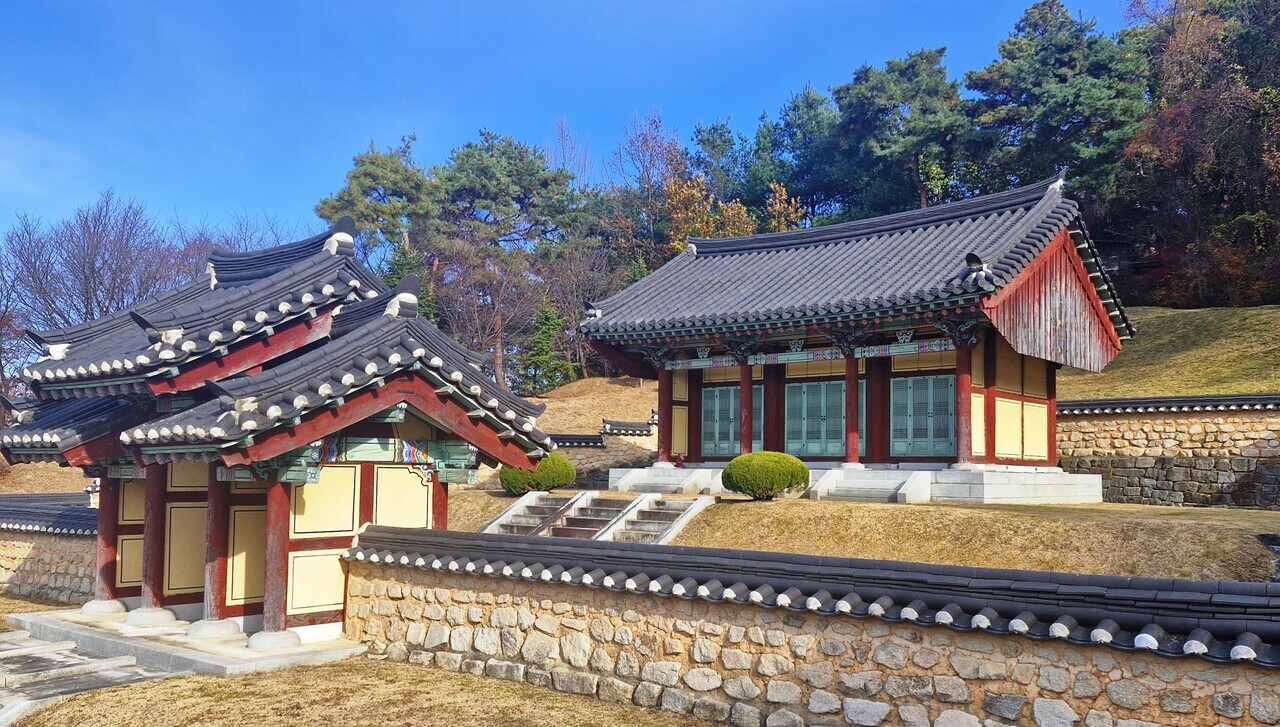 충북 청주시 청원구 내수읍 학평리 85-4에 조성된 한봉수의병장 사적지.