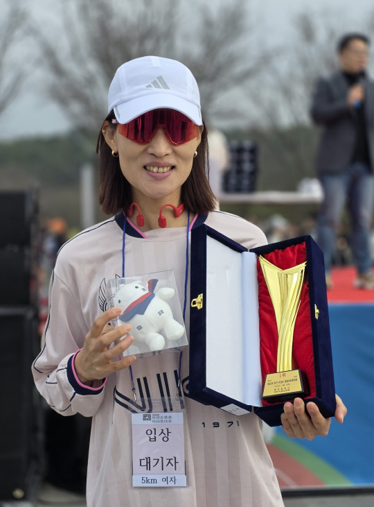 [천안유관순평화마라톤 구간별 우승자]"무리하지 않고 경기 즐겨"