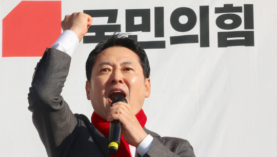 장동혁 대표가 국가보안법 폐지에 반발하는 모습