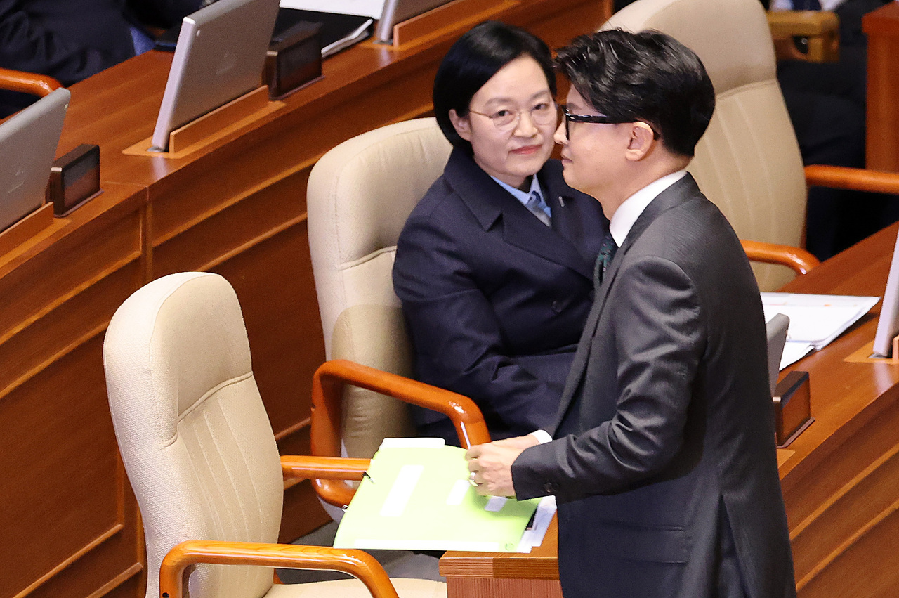 韓총리 "총리실 직원의 한동훈 의원 질문 건 1차관이 찾아가 사과"