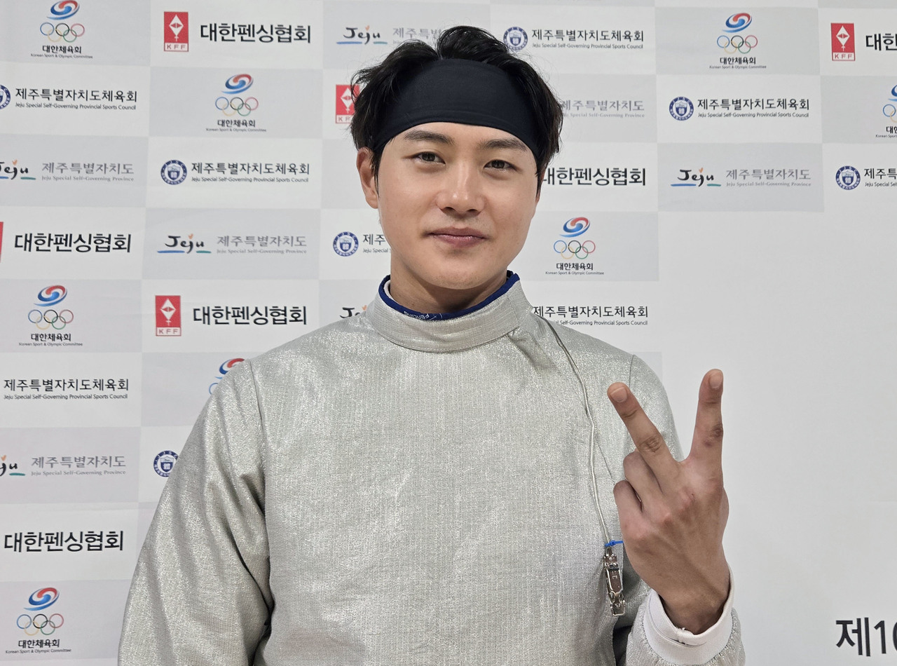'대전의 아들' 오상욱, 전국체전서도 개인·단체전 2관왕 - 뉴스 썸네일 이미지